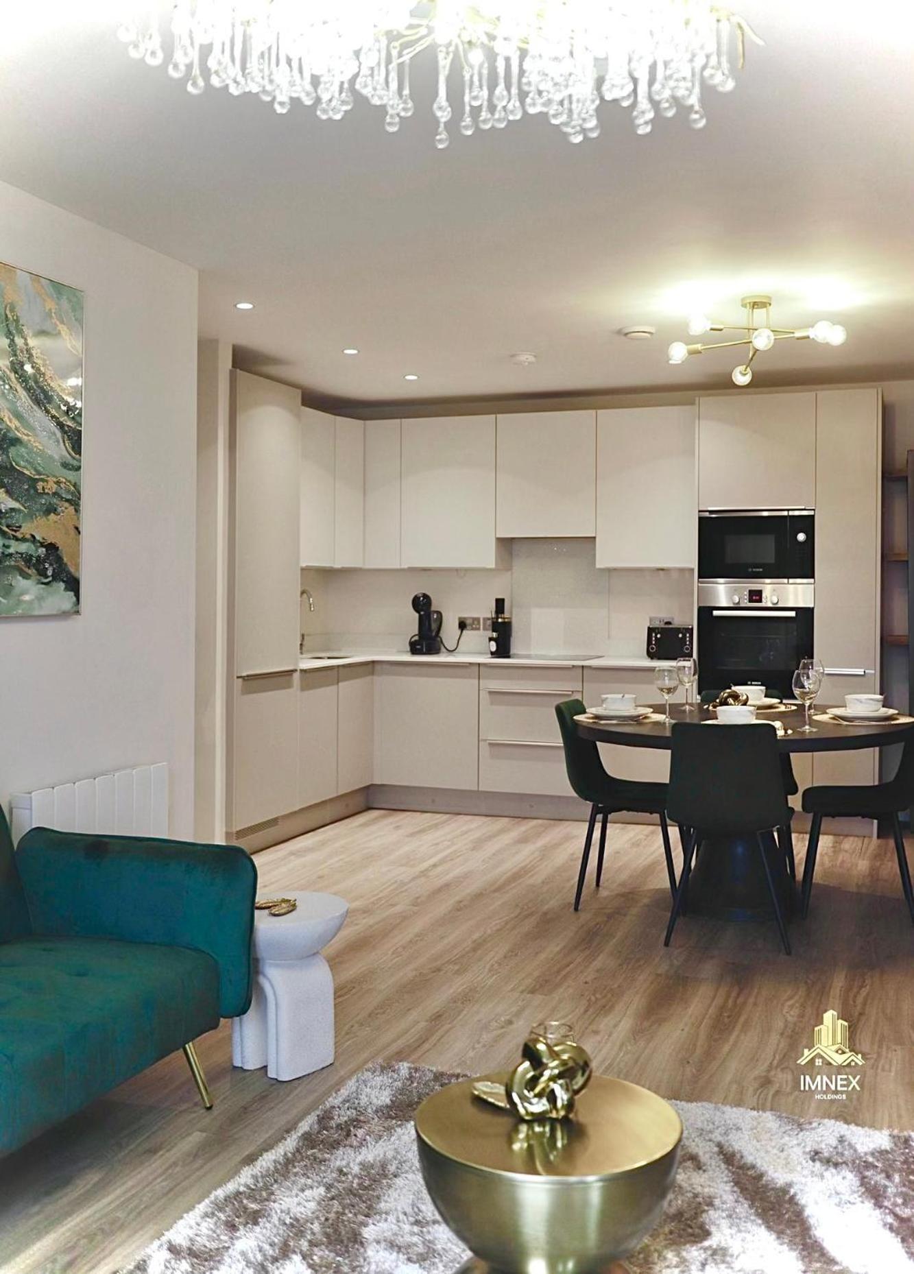 2Br Luxury Flat Belfast City Centre , Free Snacks & Free Netflix 외부 사진
